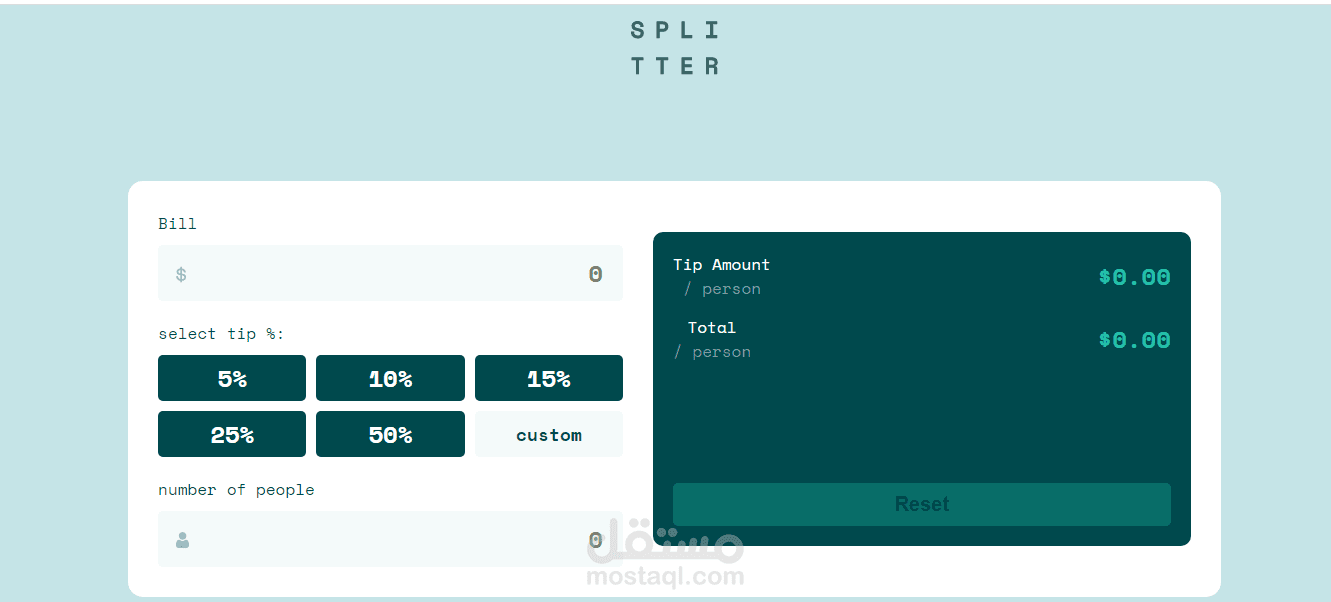 tip calculator app
