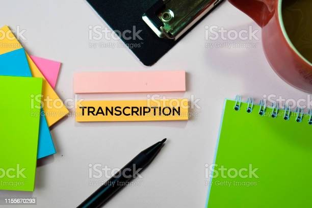 تفريغ صوتي Transcription