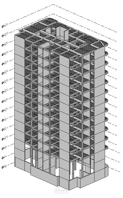 تصميم مبنى سكني