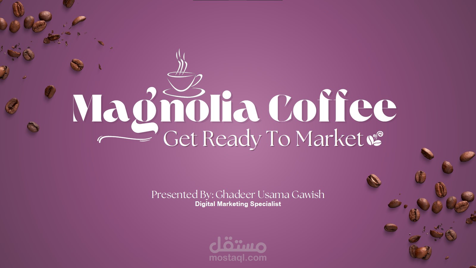 استراتيجية تسويقية لشركة Magnolia Coffee