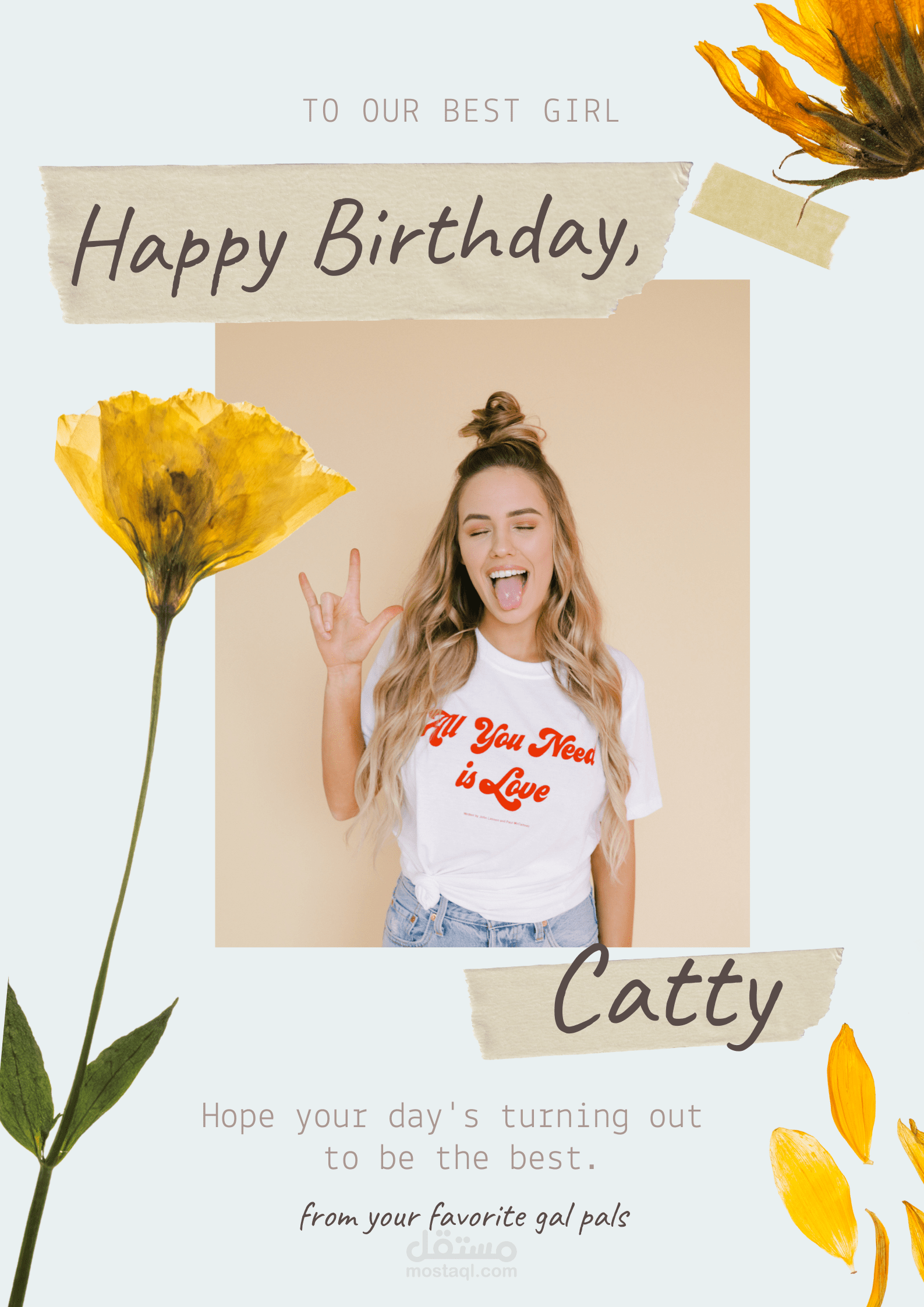 Happy birthday poster