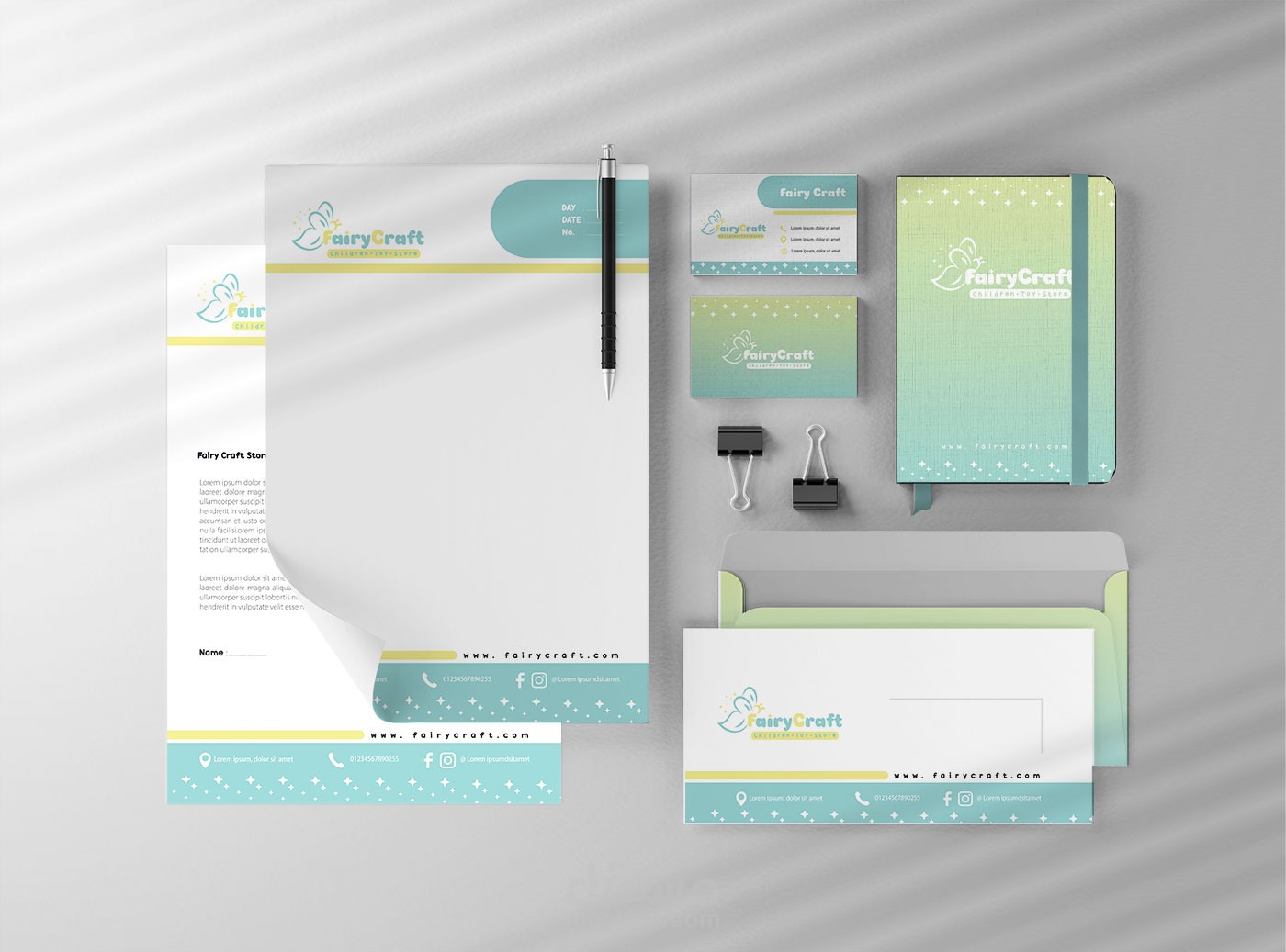 تصميم هوية بصرية كاملة