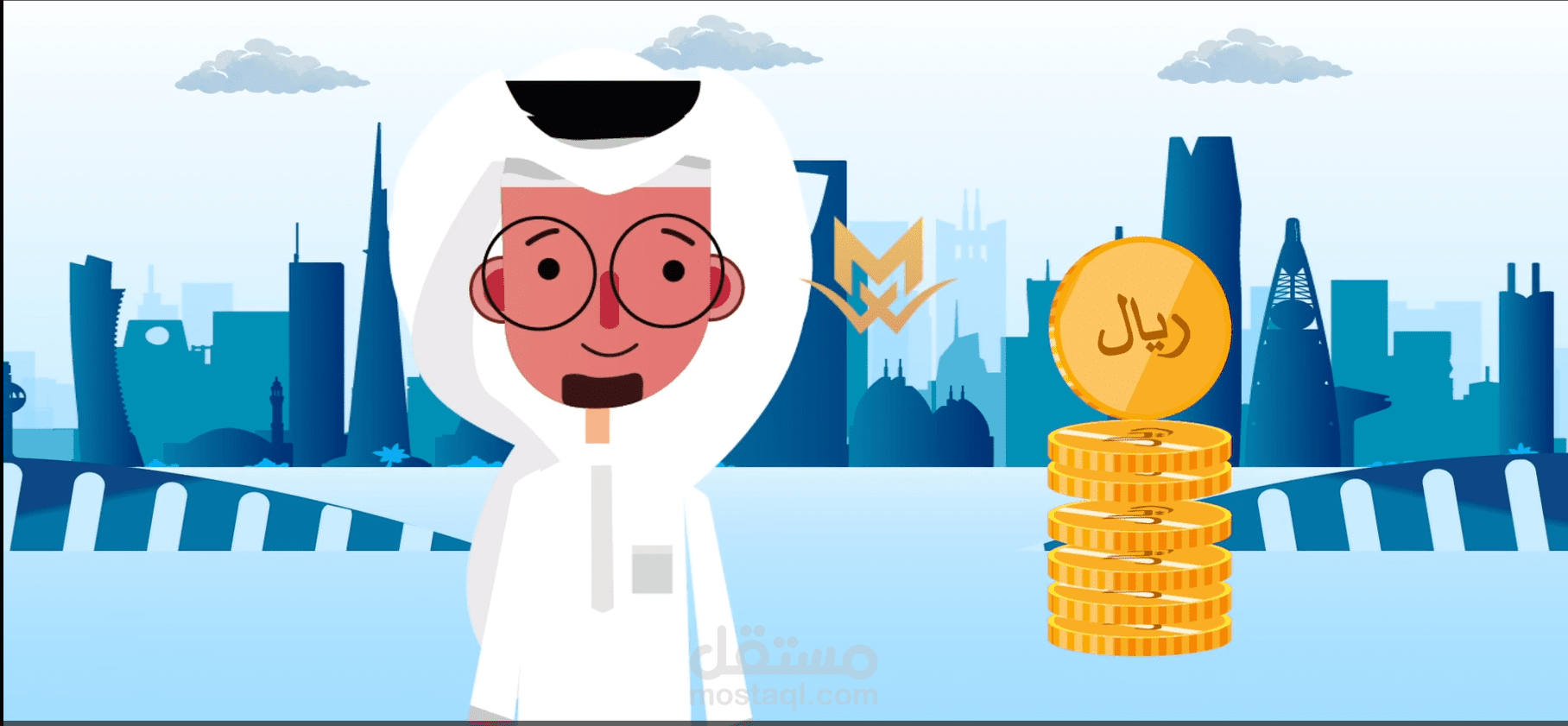 موشن جرافيك لشركة خدمات لوجستية