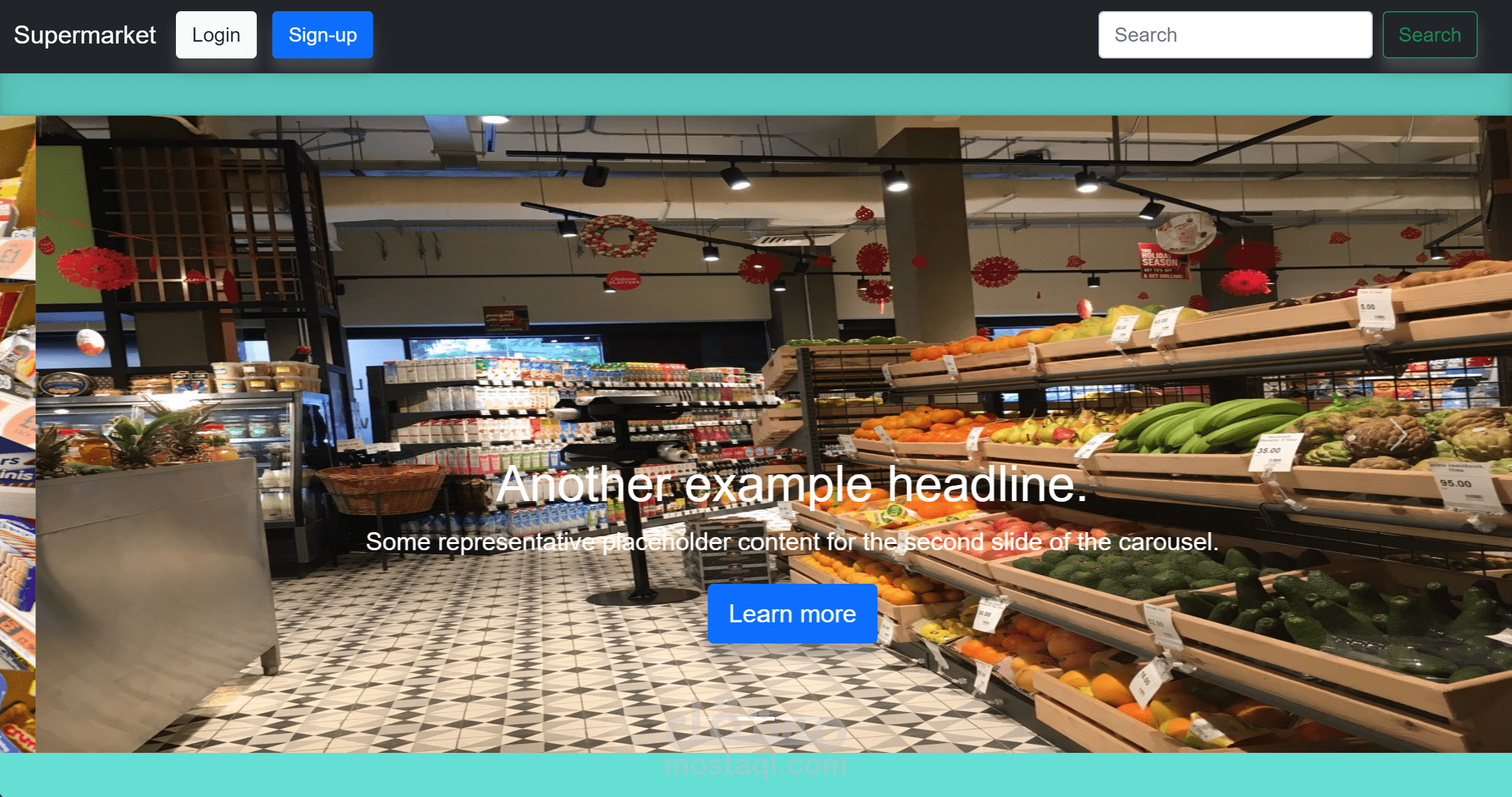 Supermarket project