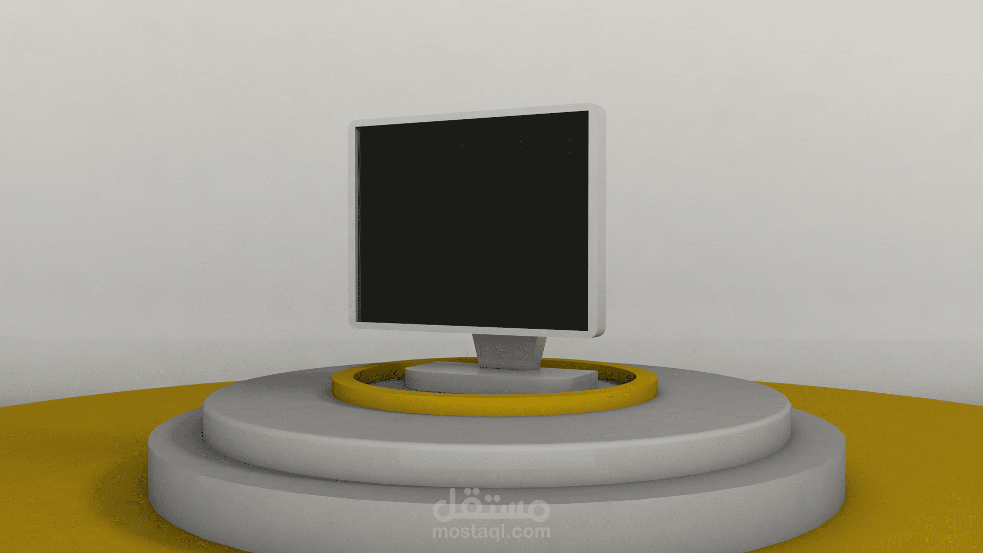 تصميم إعلان ثريدي عبر برنامج السينما فور دي