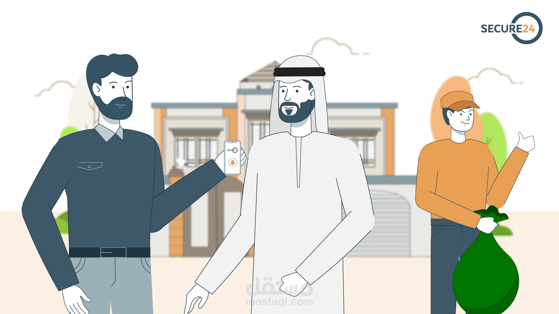 رسم لوحات سردية (الستوري بورد) لفيديو موشن جرافيك