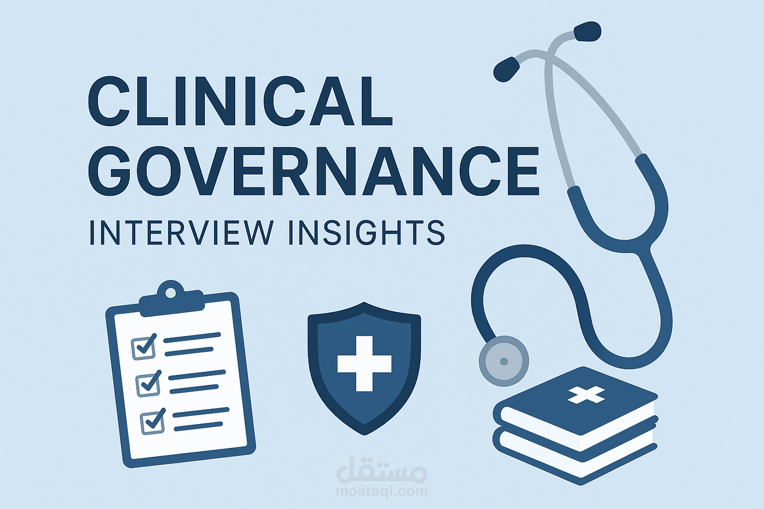 عرض تقديمي عن Clinical governance interview insights