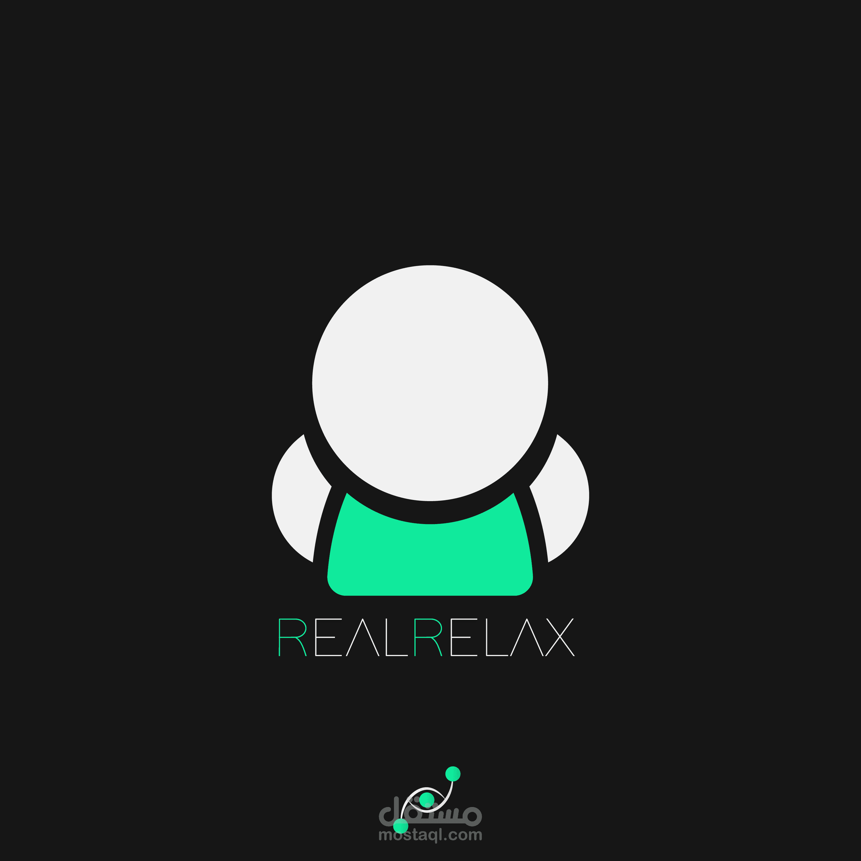 RealRelax Logo Design
