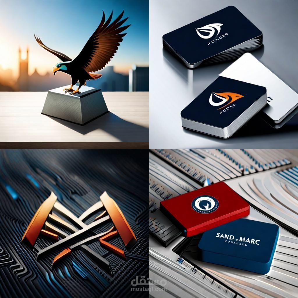 Logo design شركة النسر