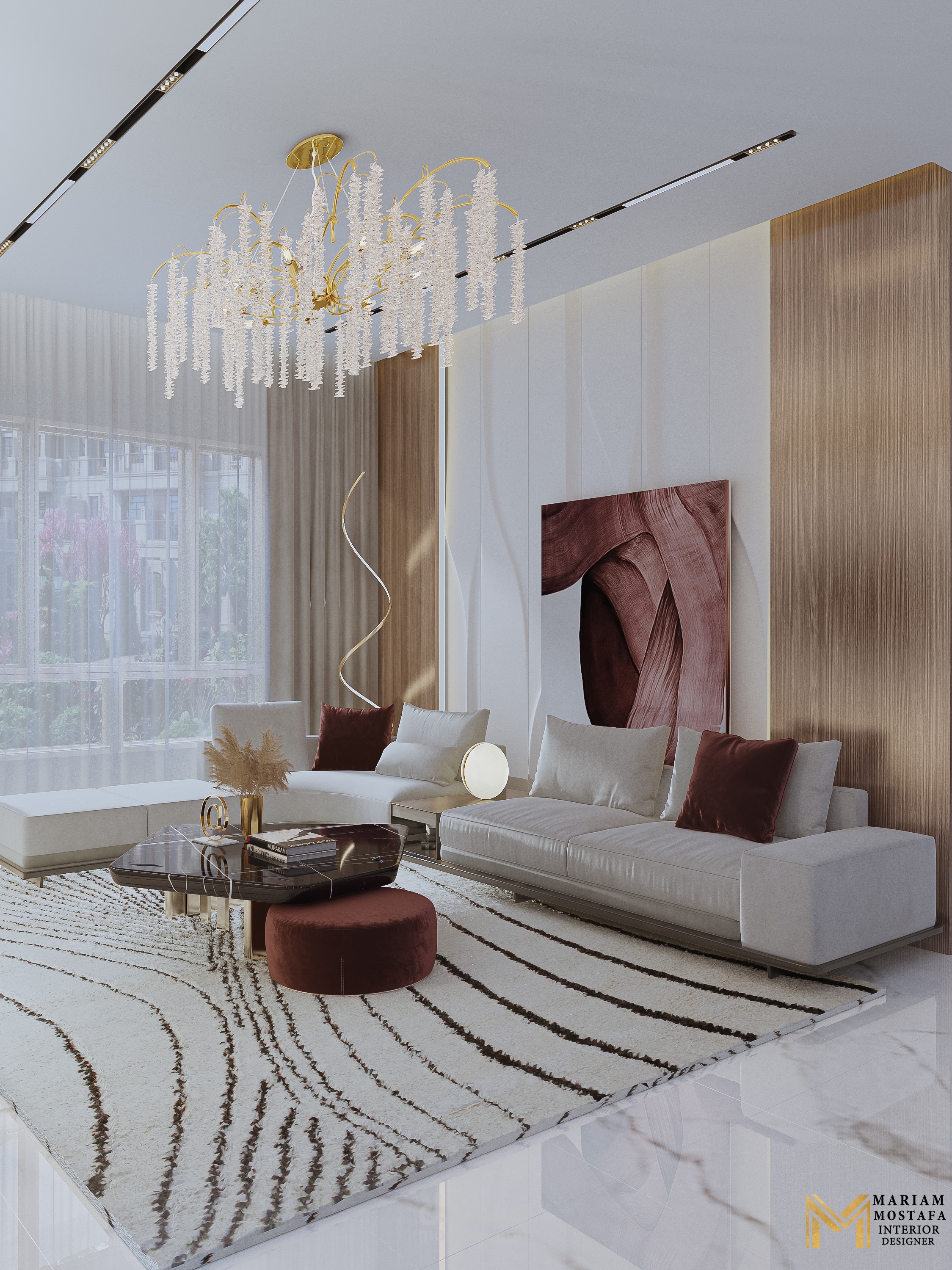 تصميم صاله معيشة