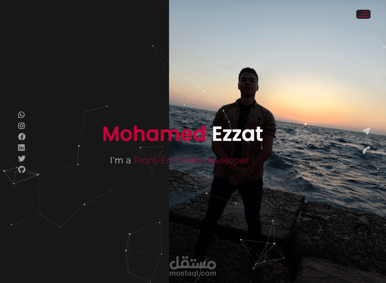 My portfolio Website