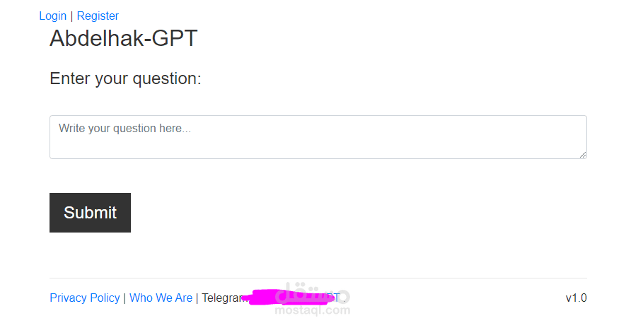 برمجة سكربت الذكاء الاصطناعي ChatGPT API