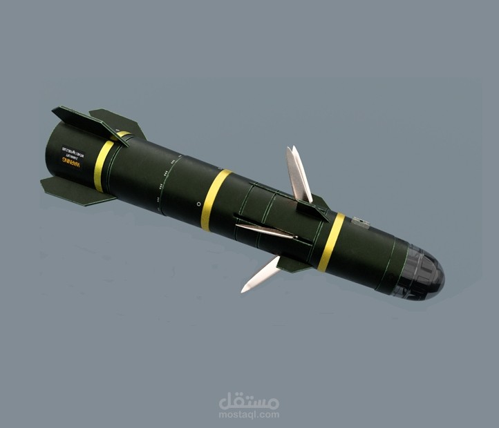 صاروخ هيل فاير (نينجا) ثلاثي الأبعاد