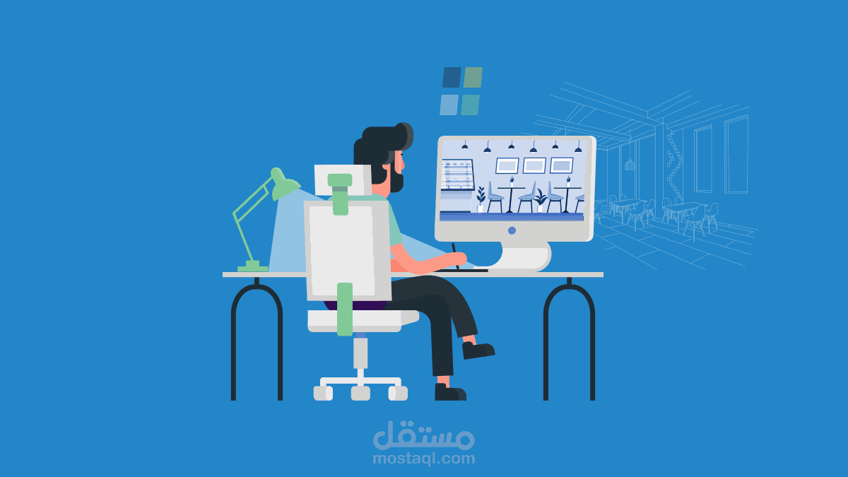 تصميم مطعم بديع يعشقه عميلك