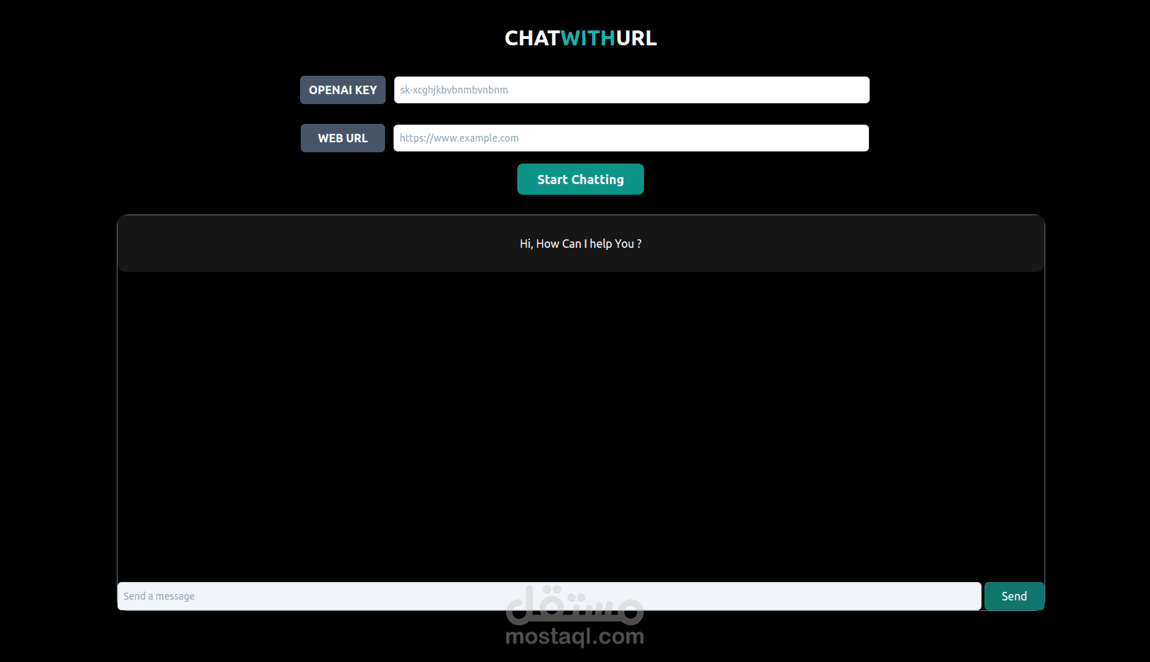 CHAT WITH URL