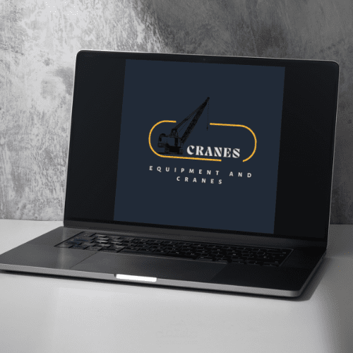 لوقو و هويه لشركة رافعات