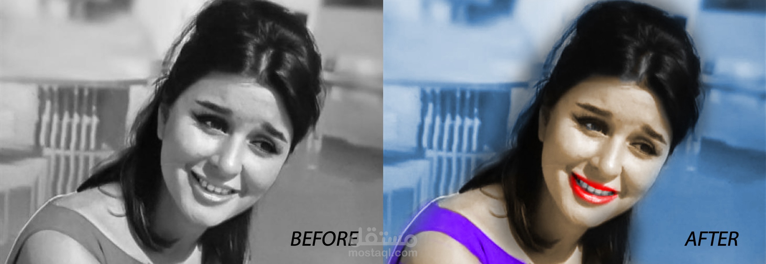 تلوين الصور