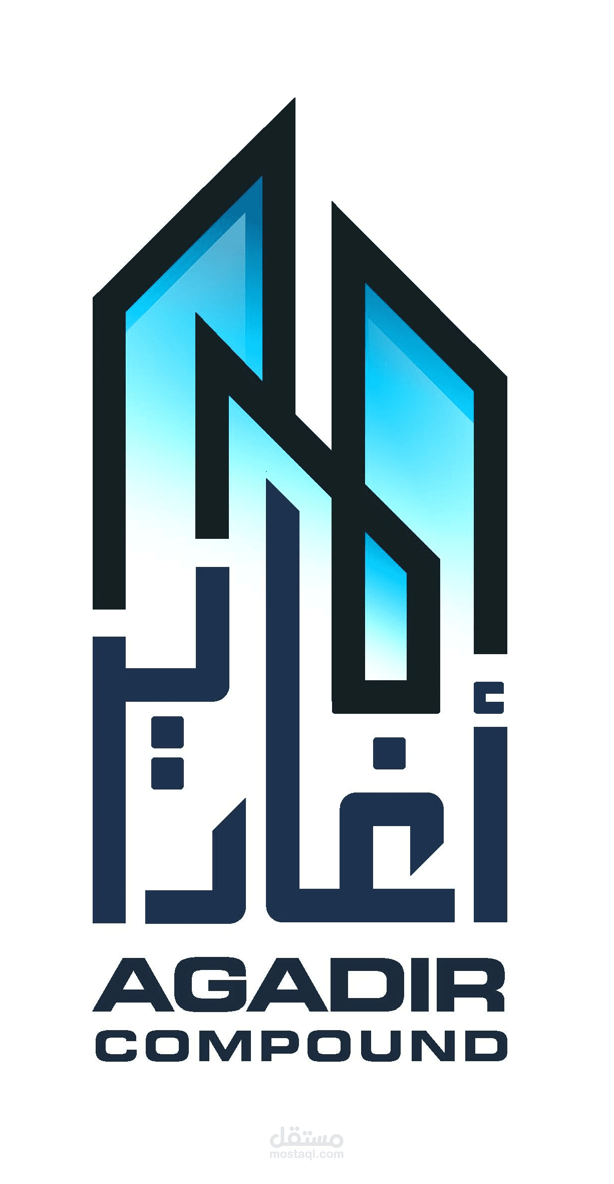 خطة تسويقية وتطوير هوية بصرية وموقع إلكتروني لشركة عقارية