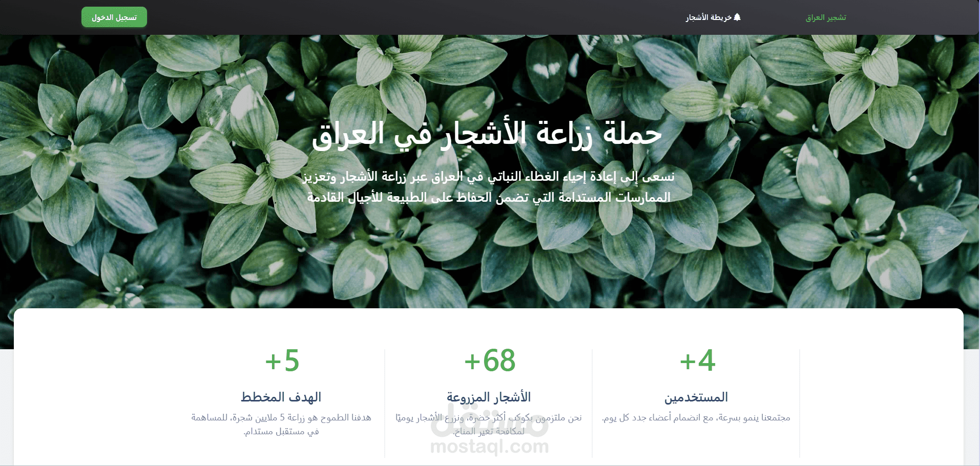 حملة تشجير العراق