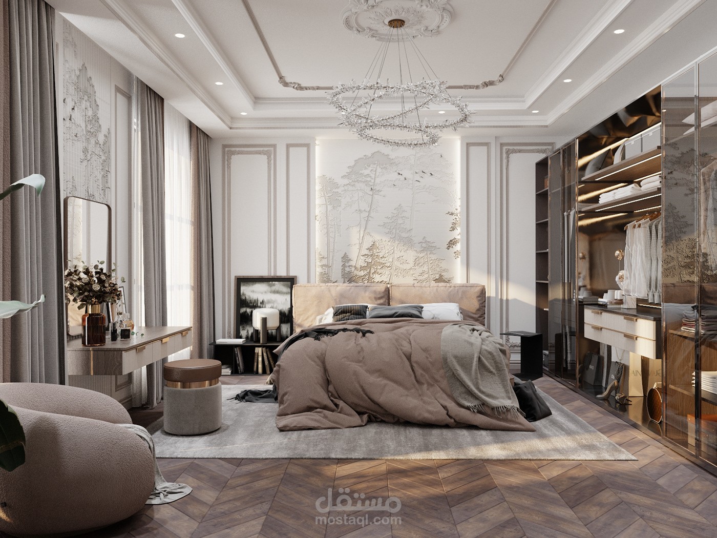 "Fancy Bedroom"