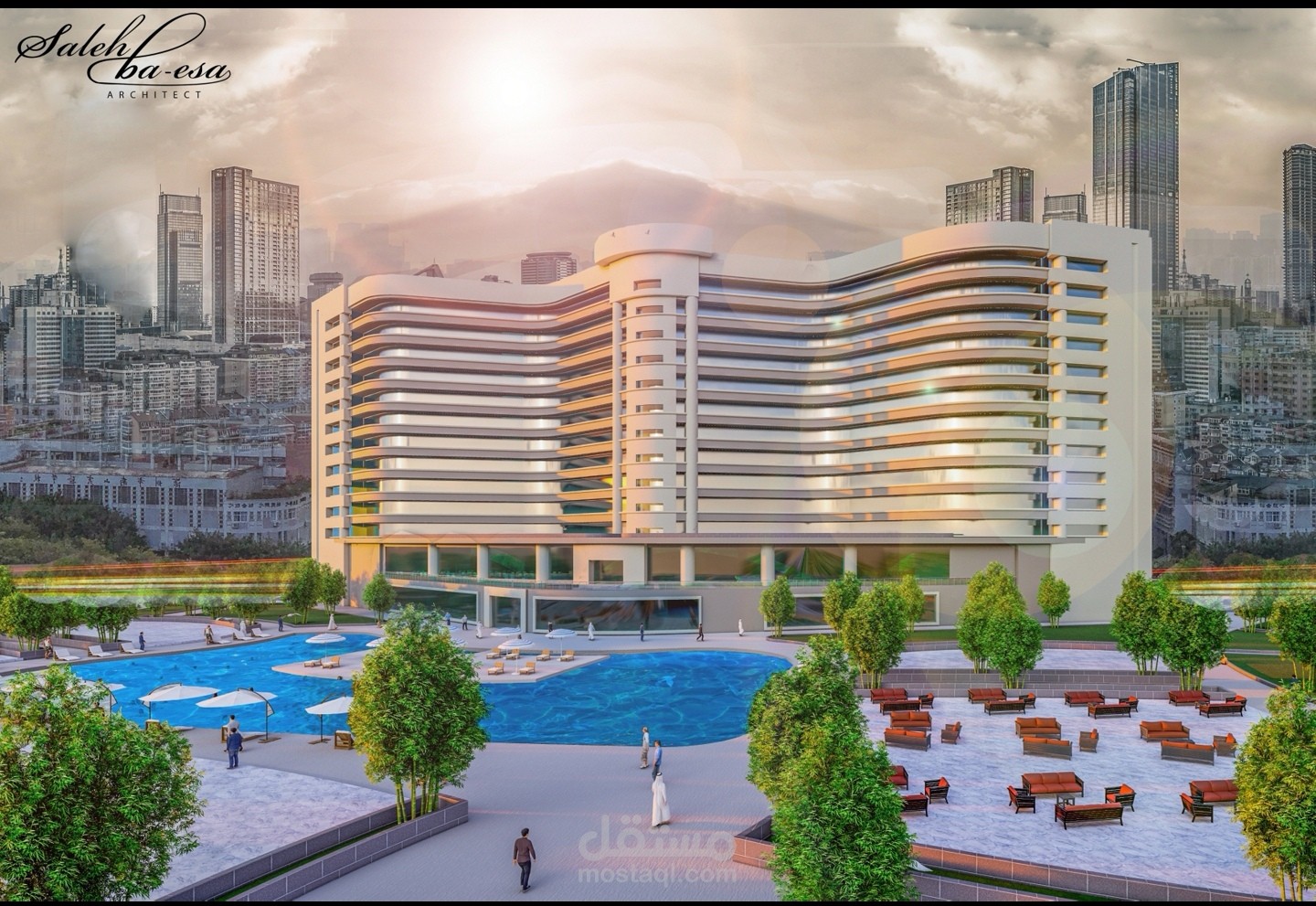 مشروع تصميم فندق 5 نجوم