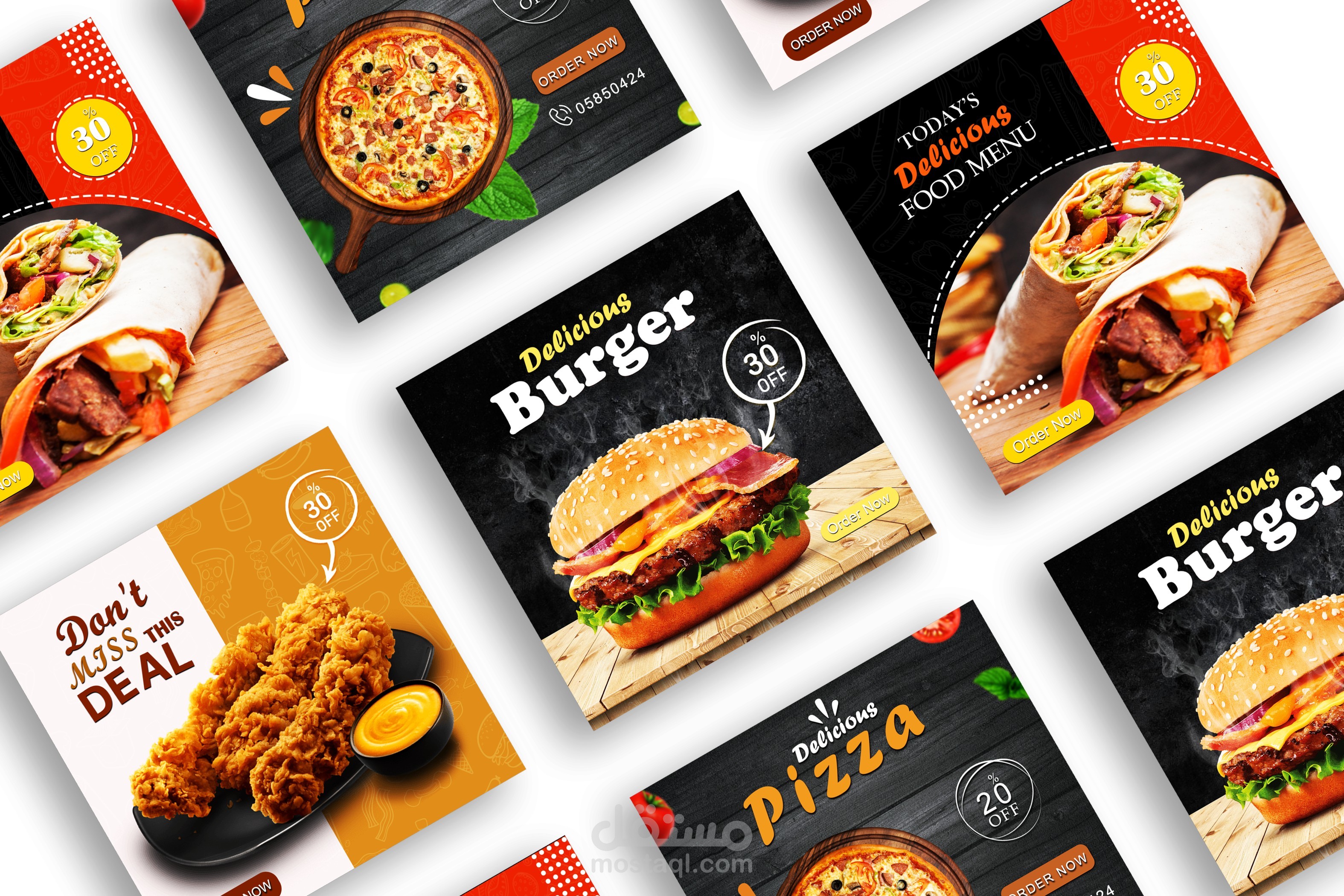Social  Media Designs (FOOD)