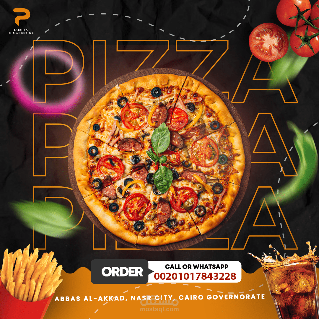 Social Media Designs For Pizza