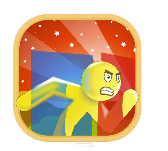 تصميم أيقونة لعبة أندرويد