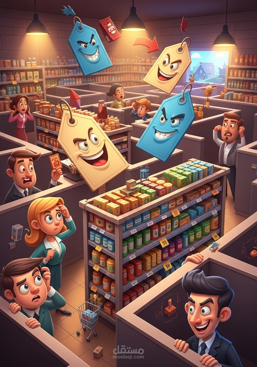 سكريبت فيديو: الخدع التسويقية للسوبر ماركت