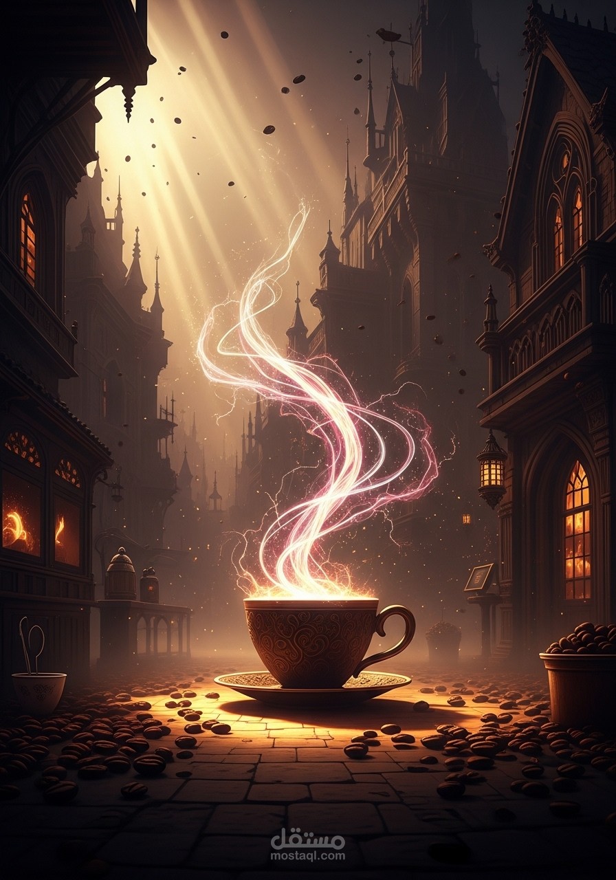 سكريبت إعلاني: منتج قهوة