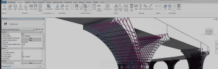 One of the Revit works