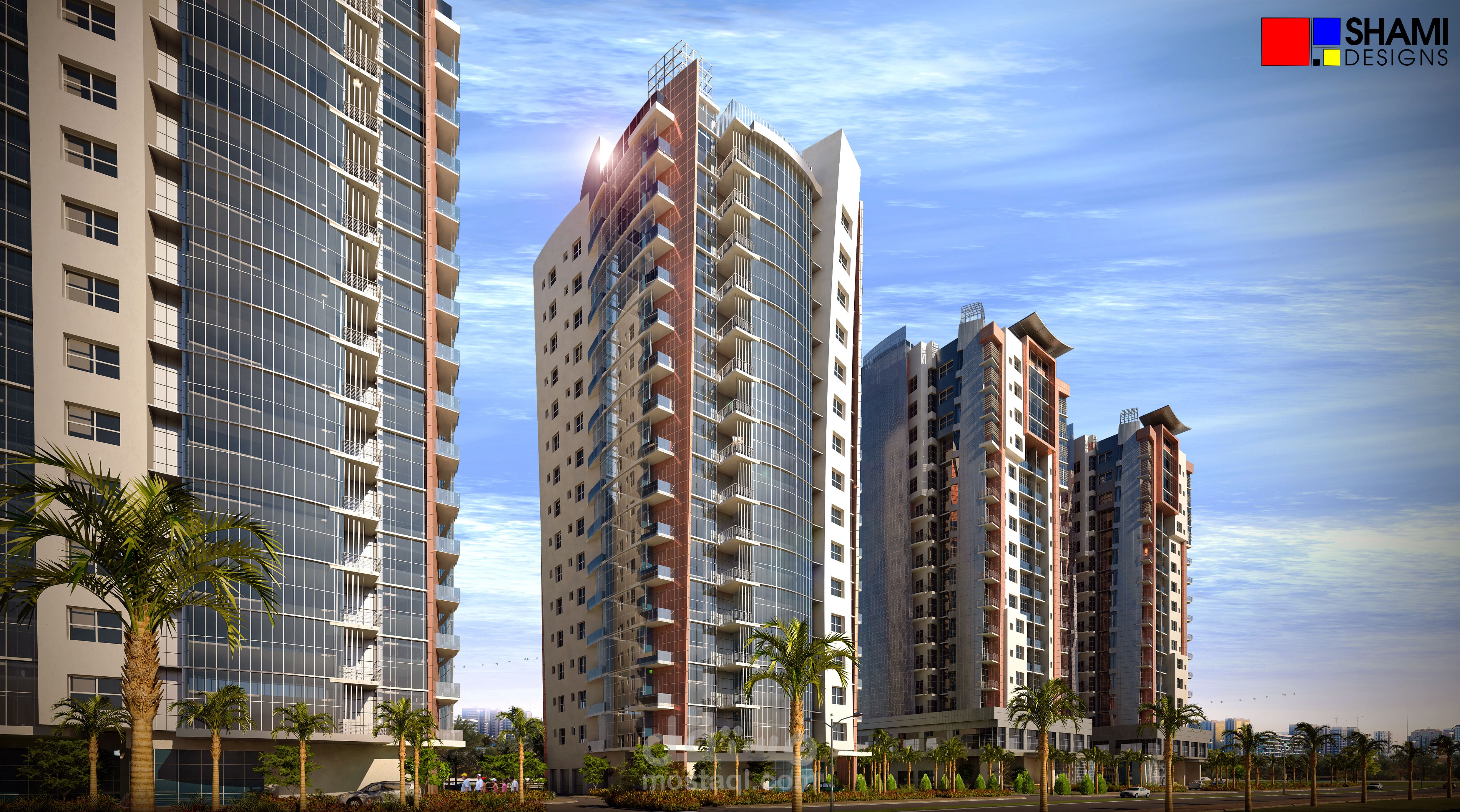 4 ابراج سكنية في ابوظبي