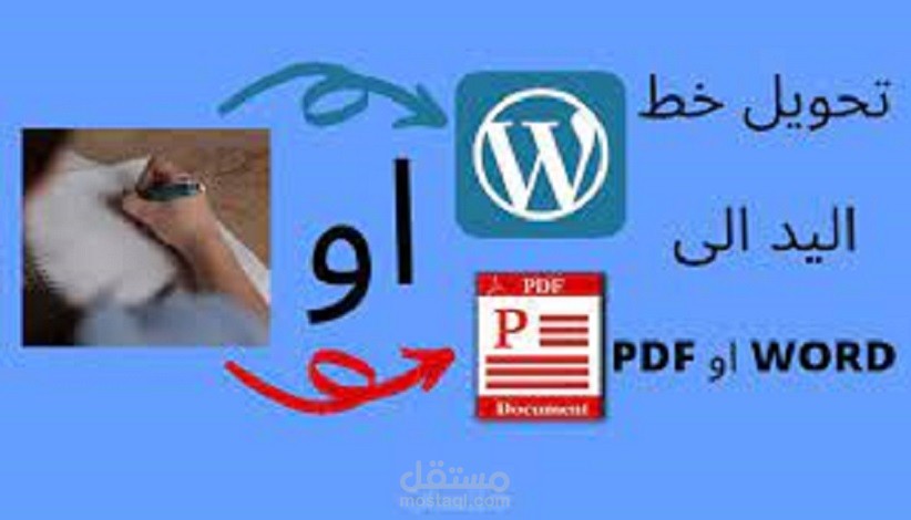 كتابة مذكرة