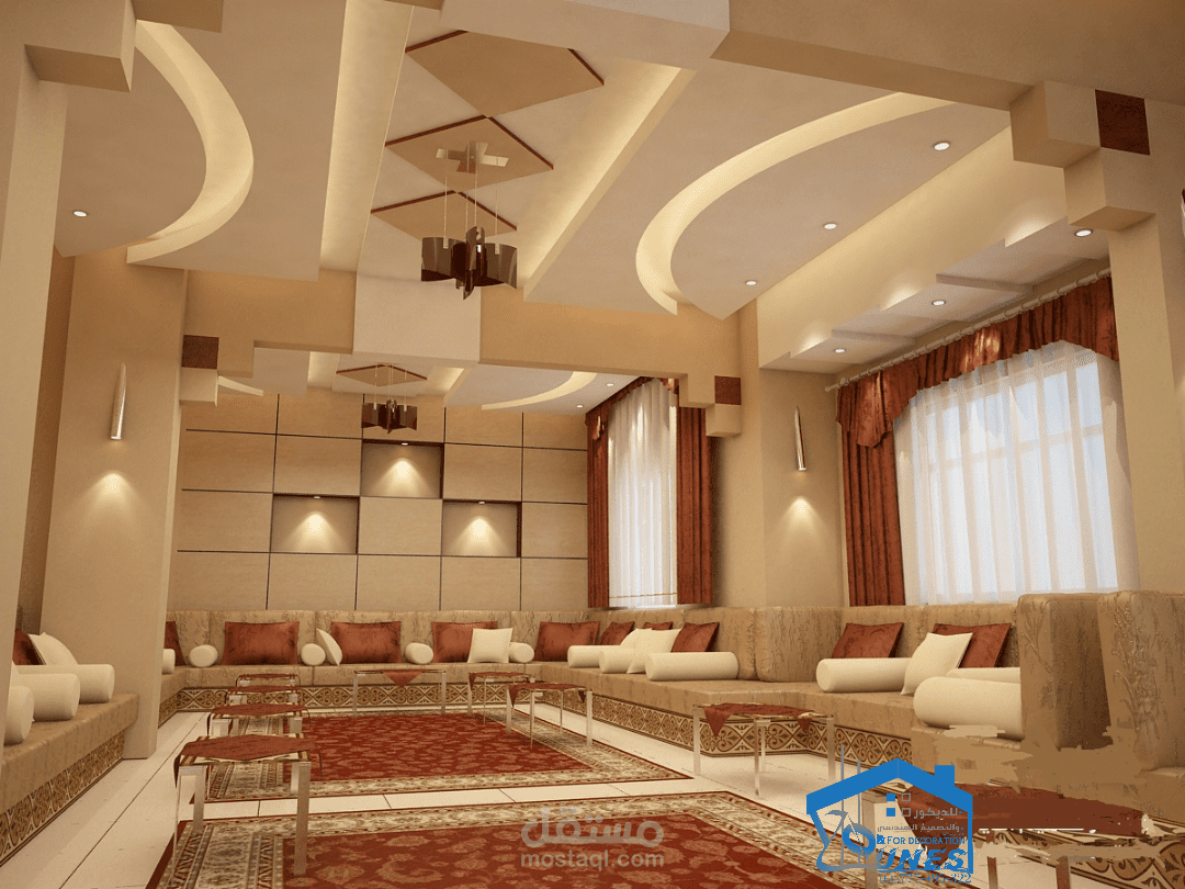 تصميم صاله منزل