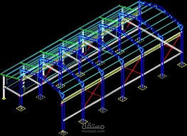 تصميم المنشئات المعدنية (steel)