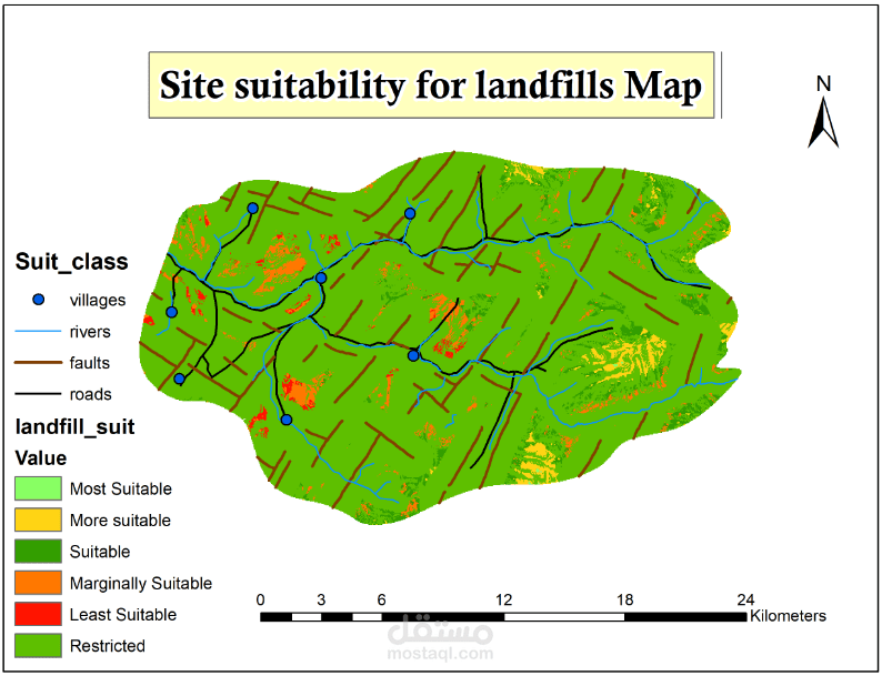 Geospatial data Analysis with ArcGIS and Excel