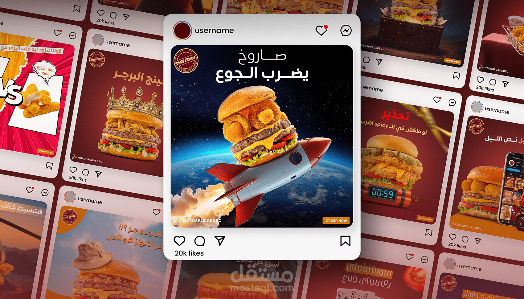 socail media deisgns ( Food )