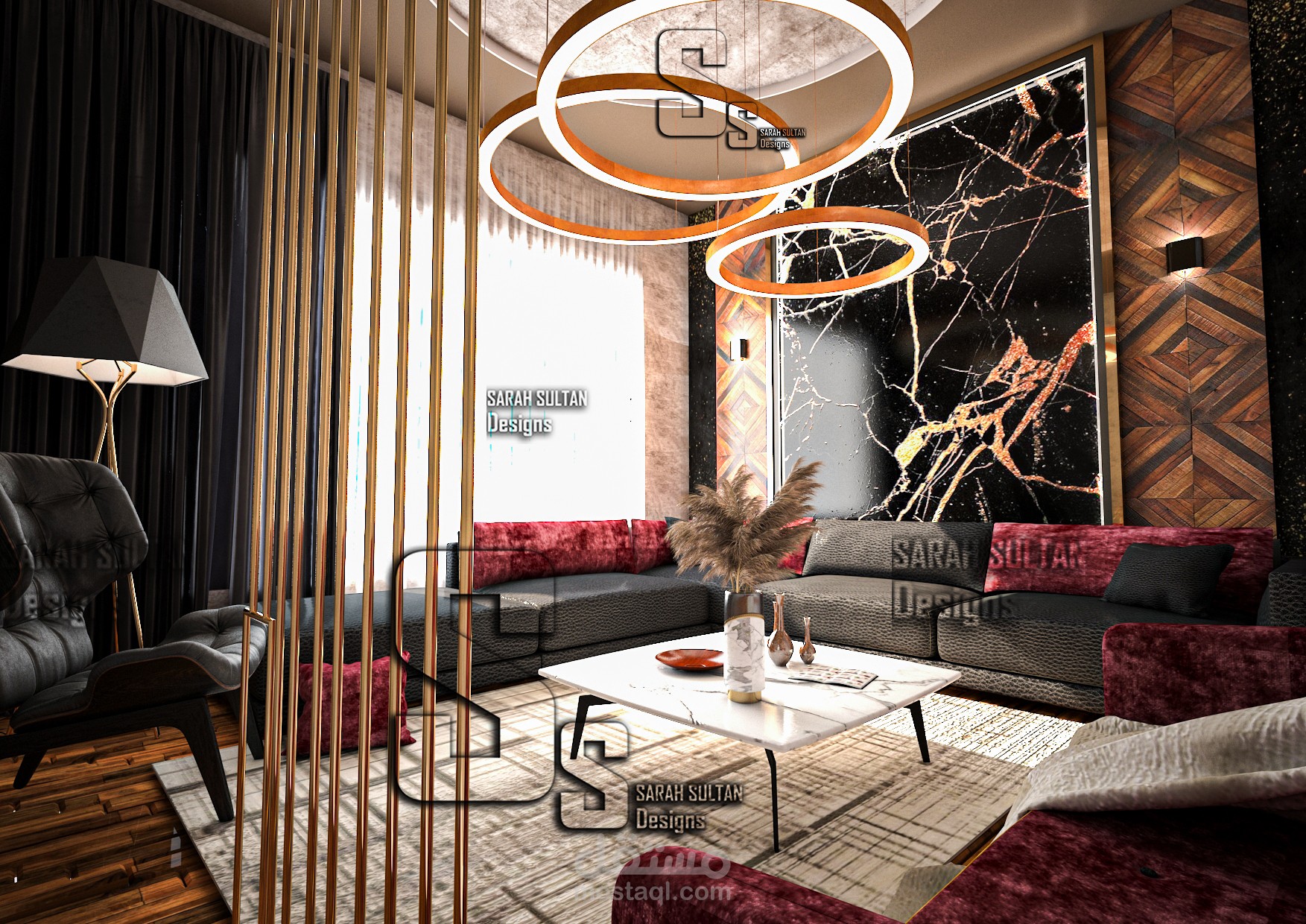 تصميم ليفنج عصري