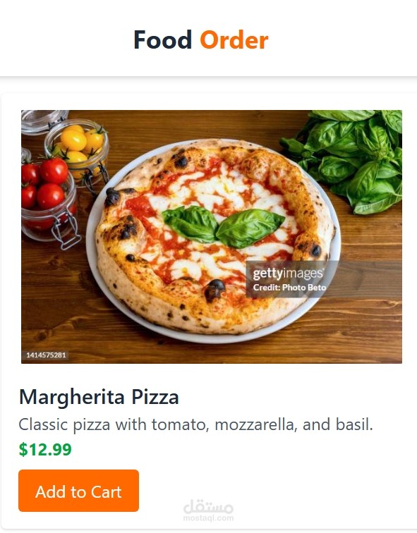 Food Order App