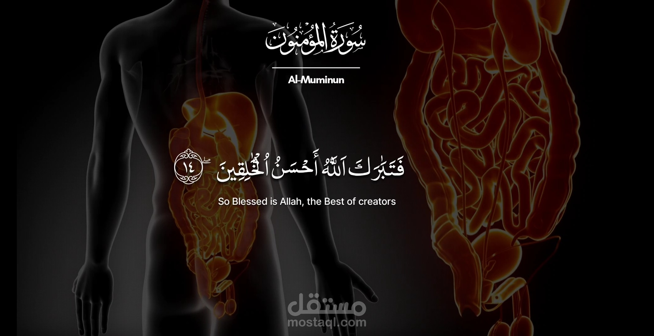 تصميم فيديوهات قرآنية لليوتيوب