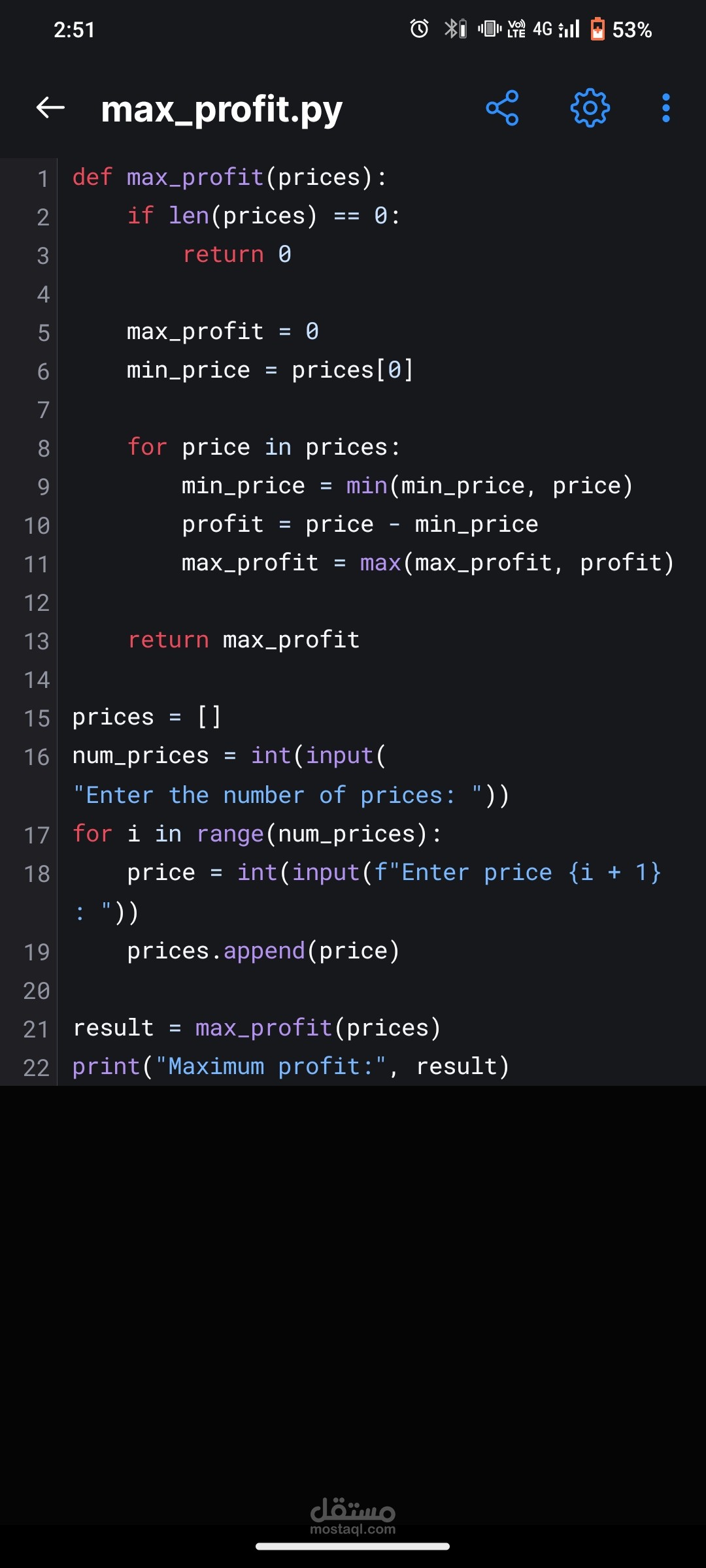 https://github.com/AbdoElAzzaz/max_profit