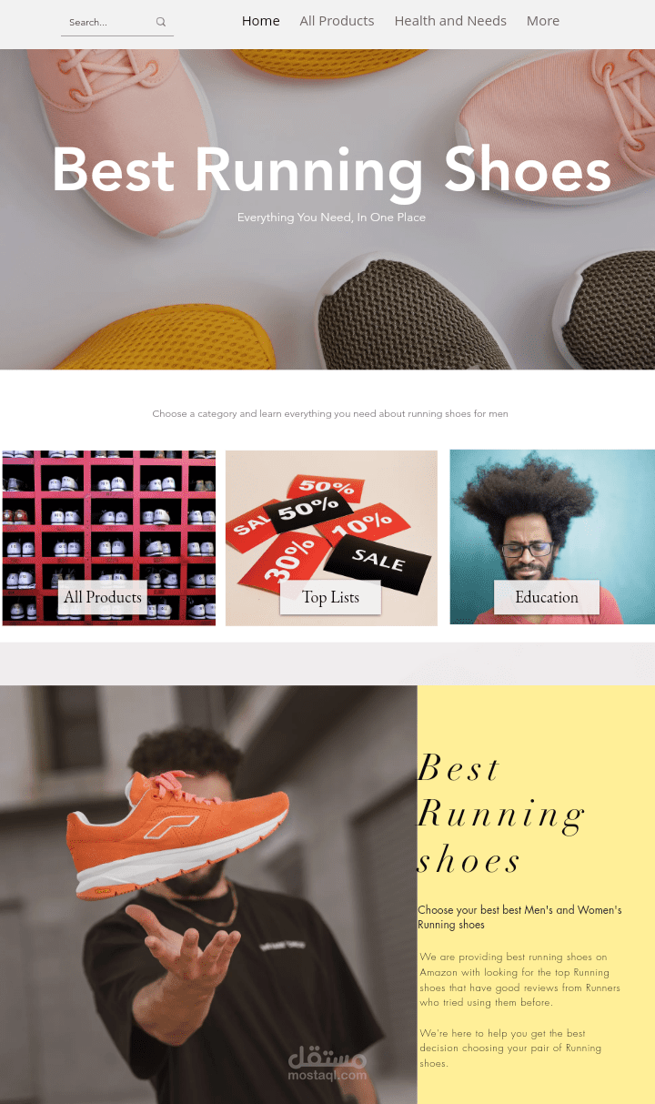 تصميم متجر إلكتروني للعمل بالعمولة افلييت