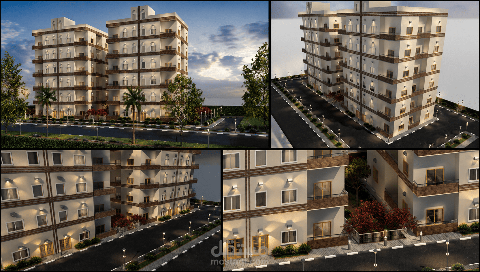 عمارة سكنيه3D