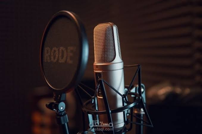 معلق صوتي Voice over  باللغه العربية والعامية المصرية