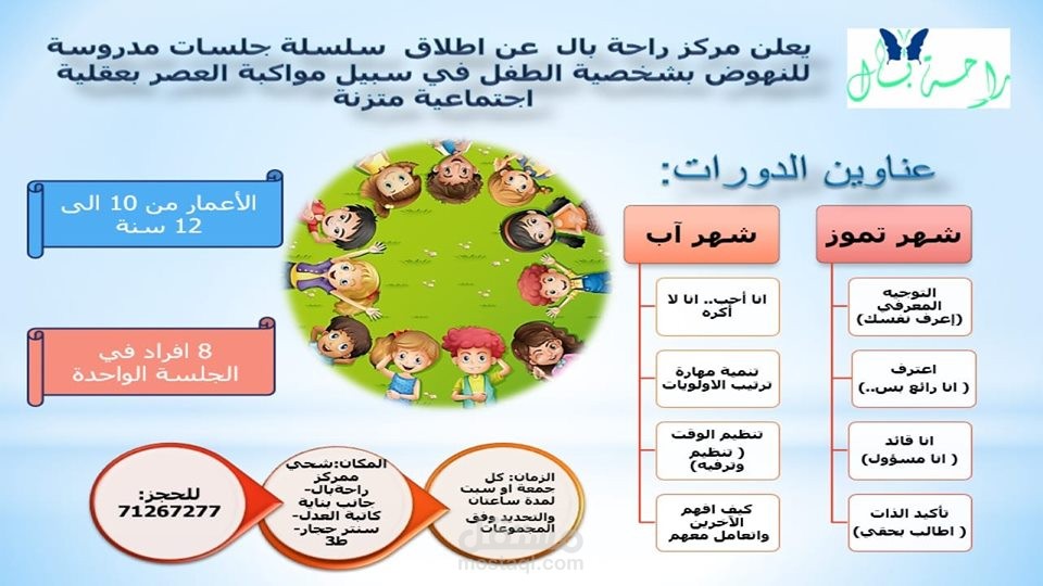 التدريب في المجال تنمية الشخصية وبناء الاخلاق