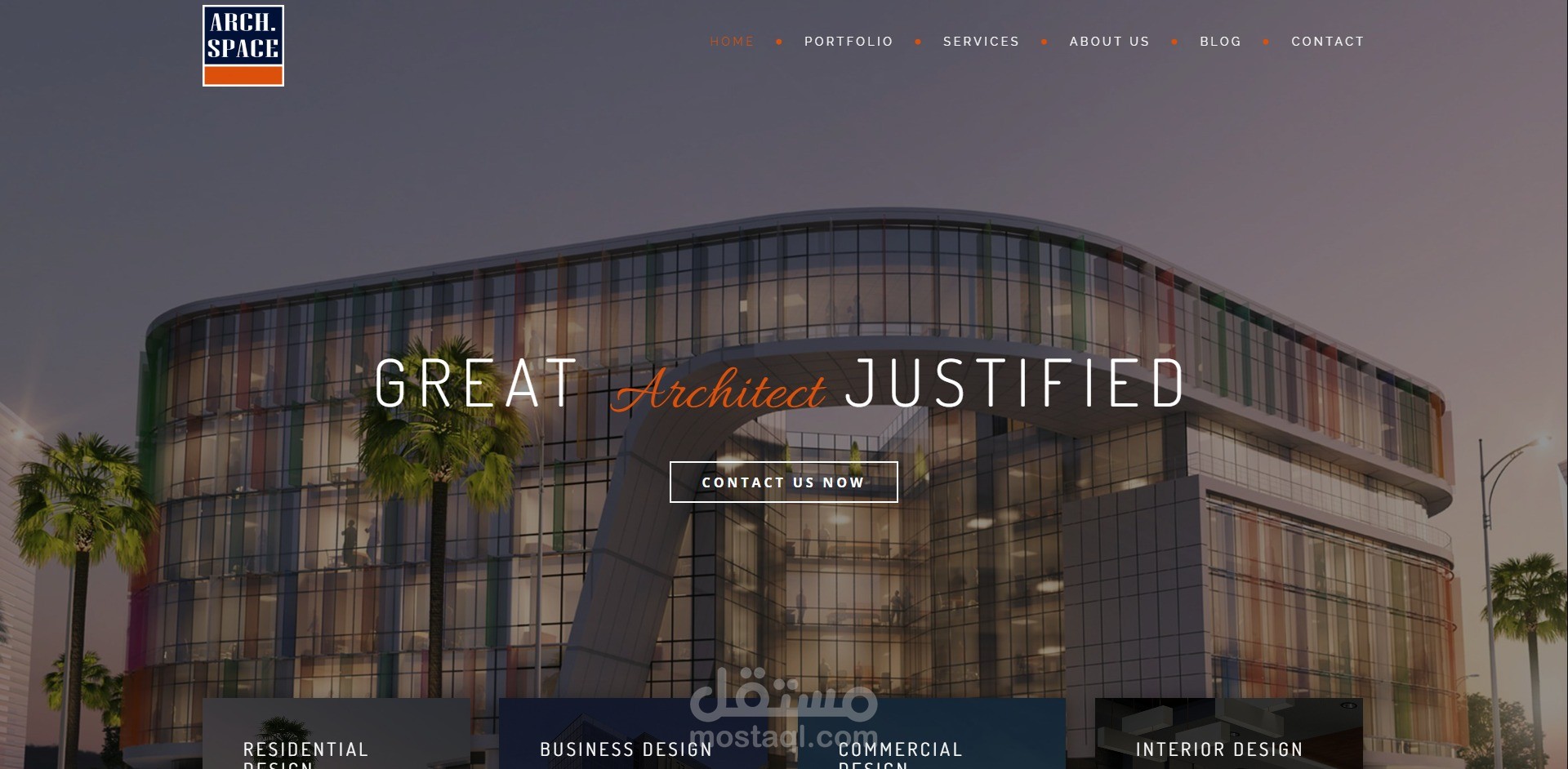 موقع شركة تشطيبات وديكور