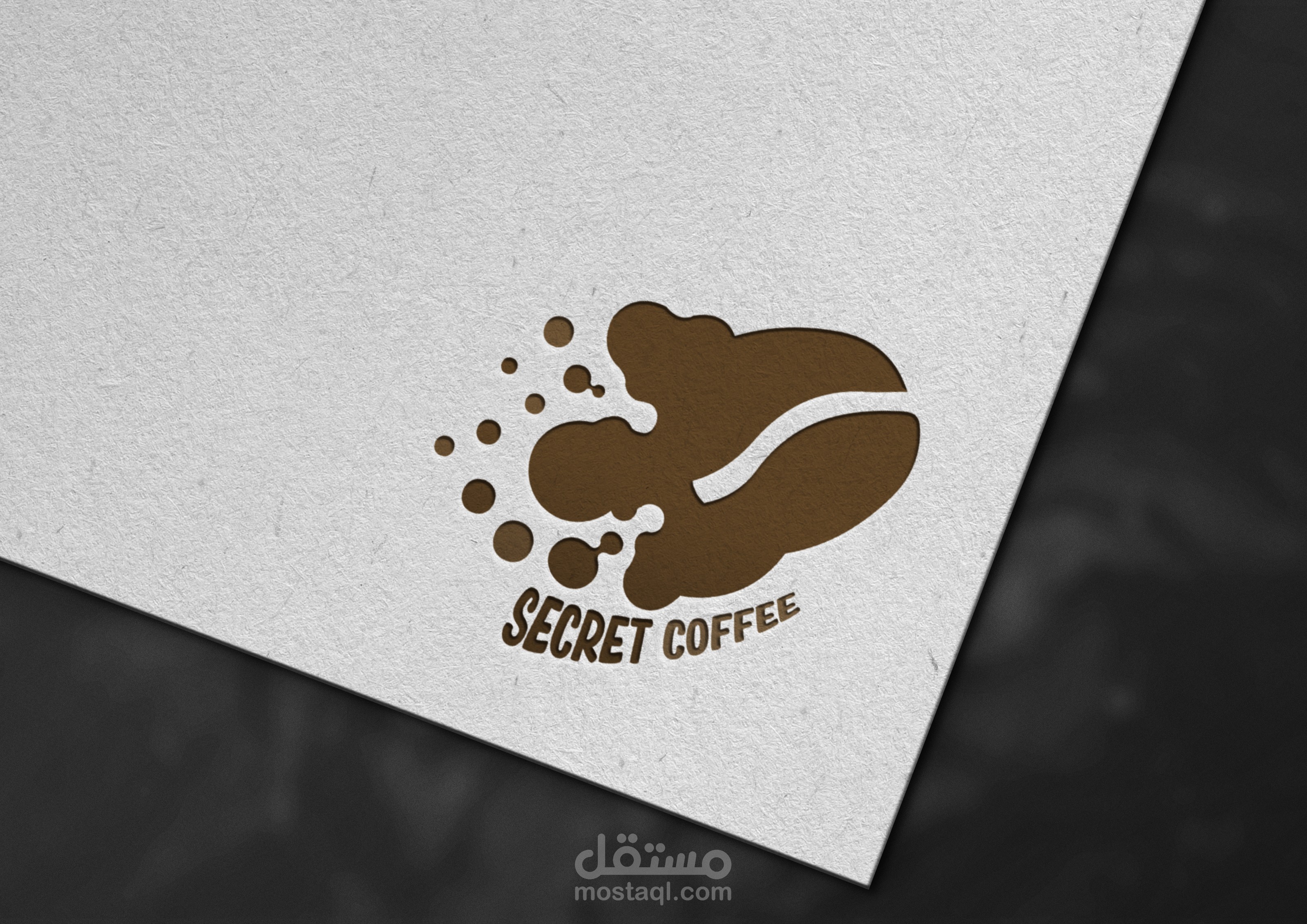 هوية بصرية لصالح كافيه Secret Coffee