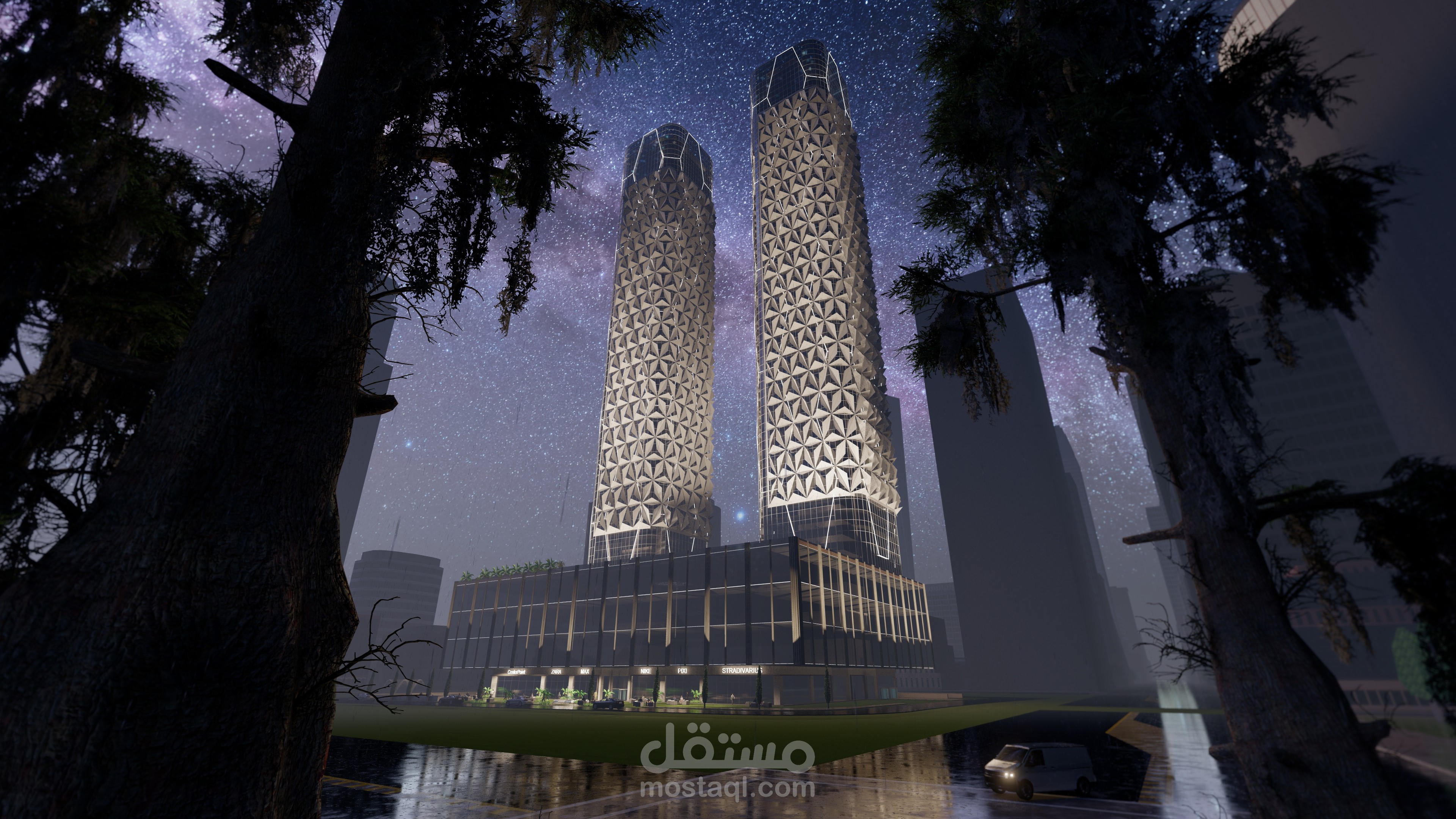Mixed Use twin tower project