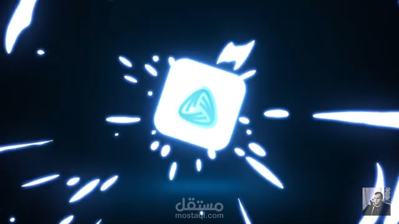 تحريك لوجو باستخدام الكهرباء