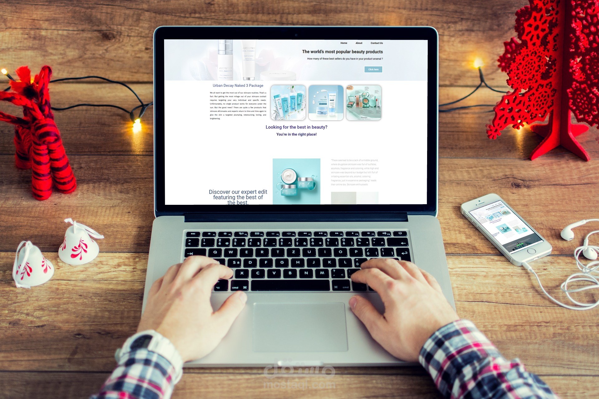 إنشاء صفحة هبوط بالوردبريس (landing page)